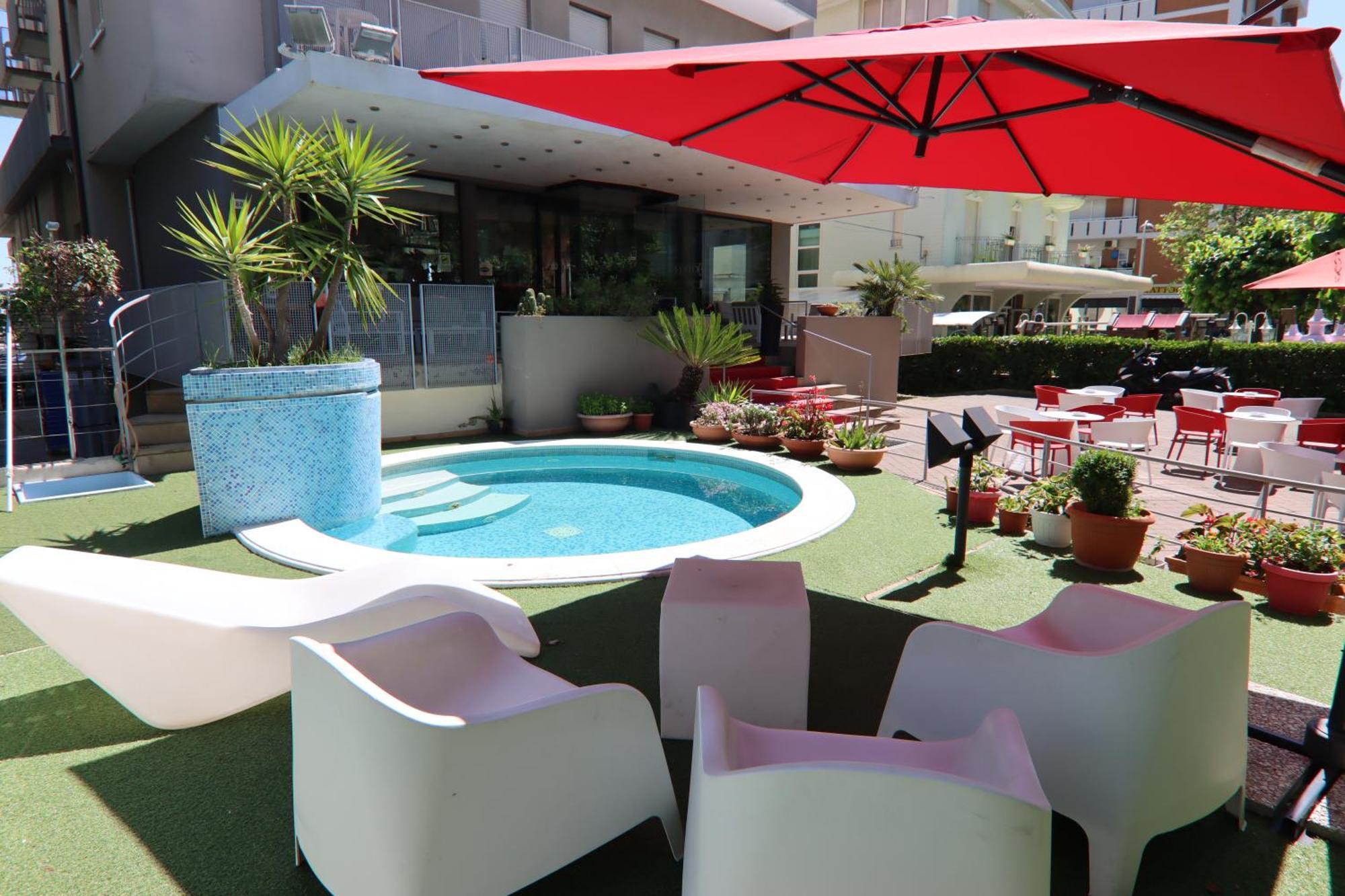Hotel Derby ริมินี ภายนอก รูปภาพ