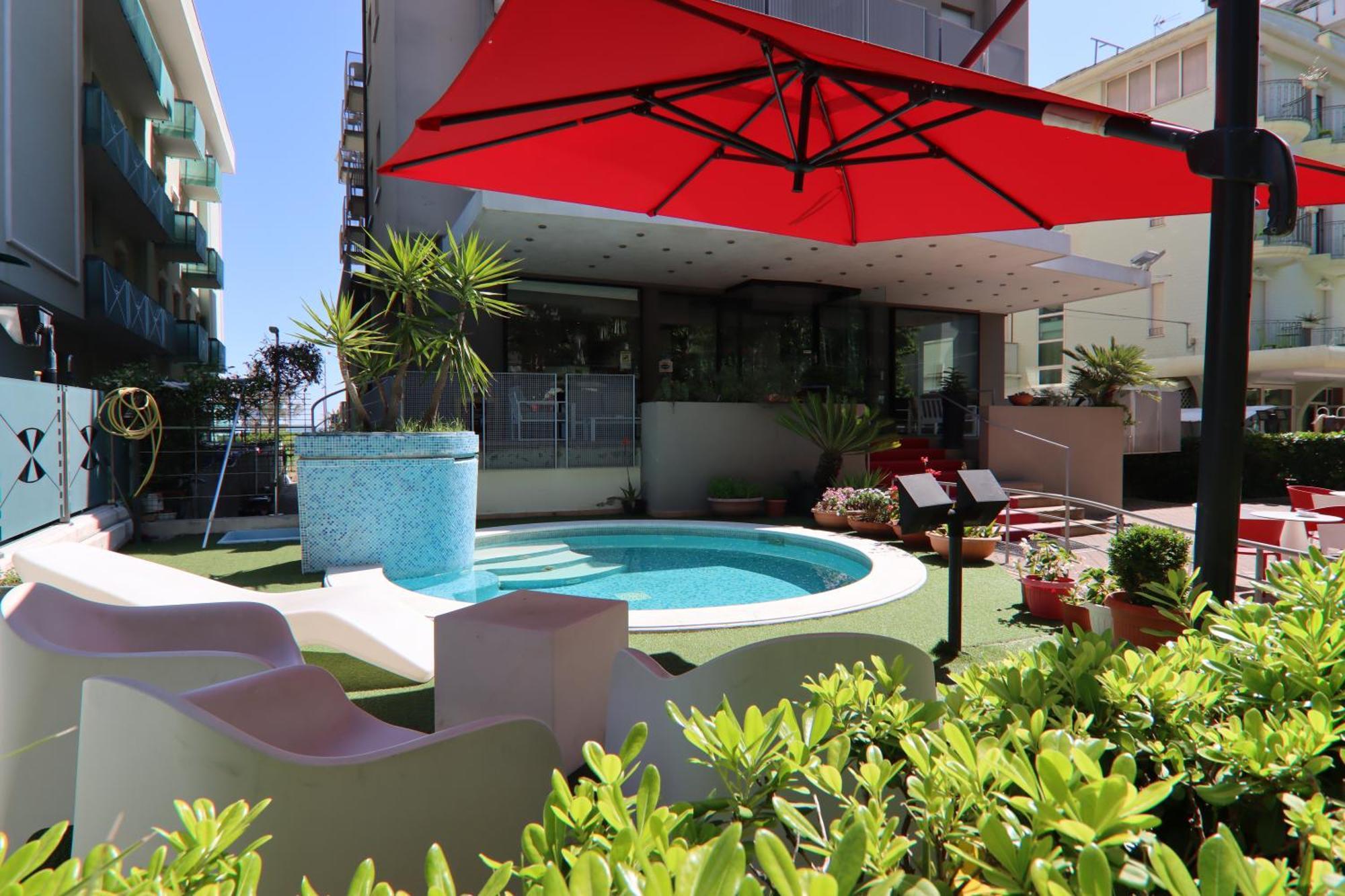 Hotel Derby ริมินี ภายนอก รูปภาพ
